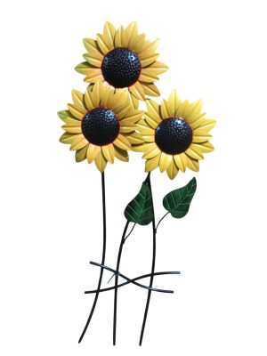 GIRASOLES TRIO PARED